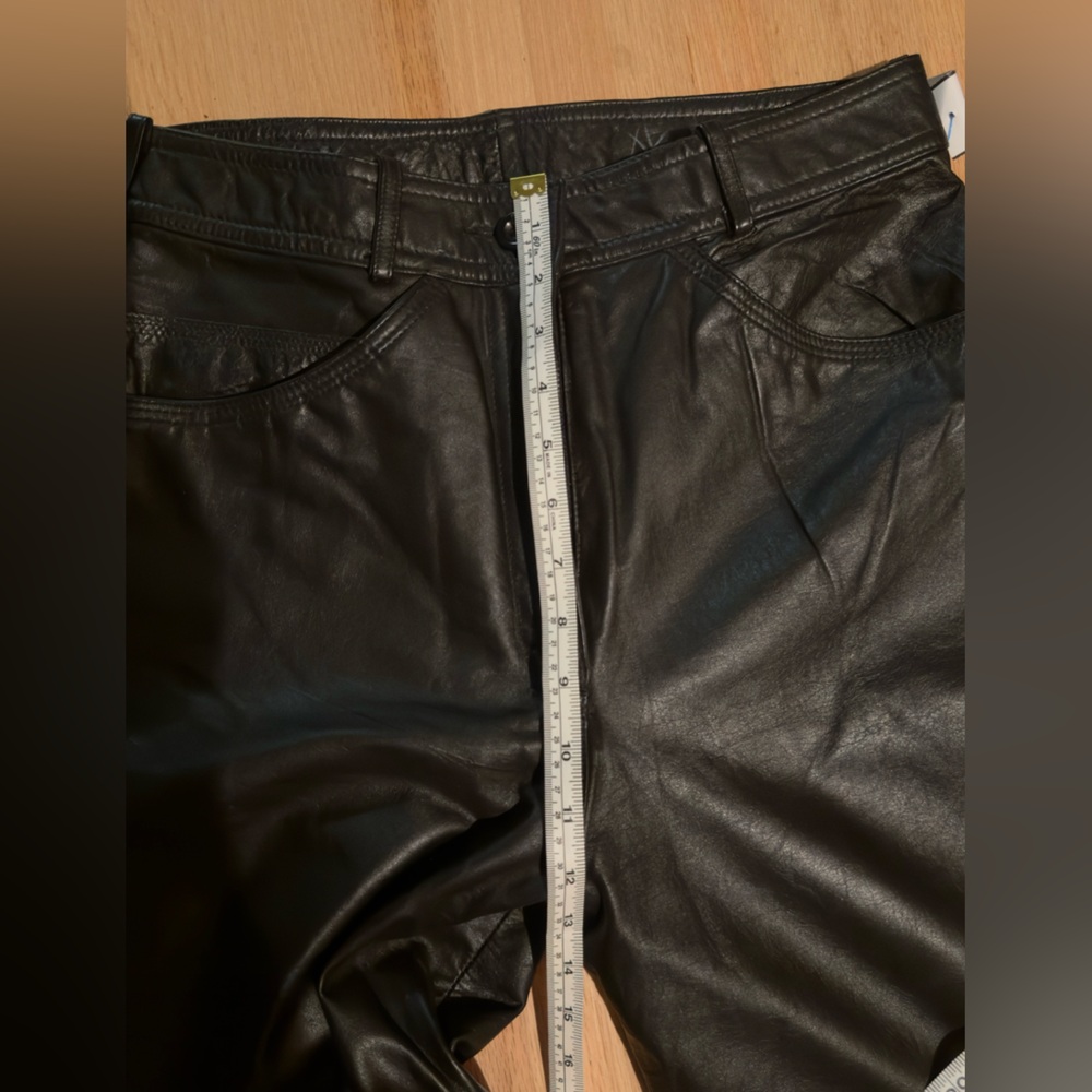 COPY - Marco Moran vintage leather pants 13/14 fit like a size 10 - Picture 2 of 8